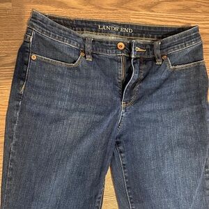 Lands End Womens Bootcut Jeans size 6